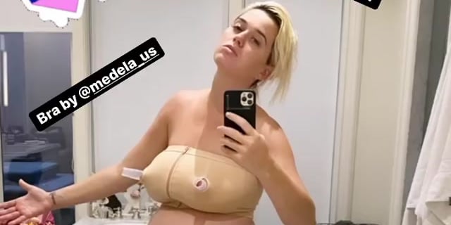 Katy Perry Anal Sex - Katy Perry Posts Selfie of Postpartum Body During MTV VMAs | POPSUGAR Family