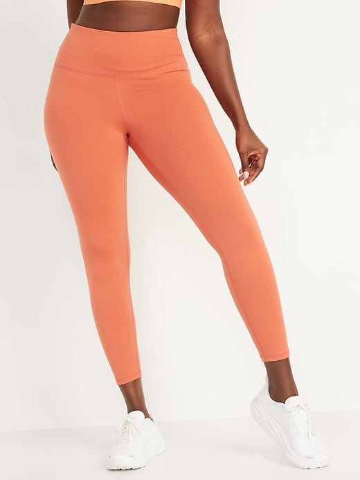 Old Navy High-Waisted PowerPress 7/8-Length Compression Leggings