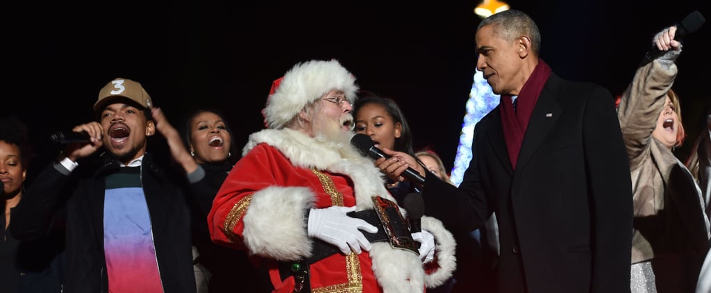 Barack Obama Singing Christmas Carols at White House 2016