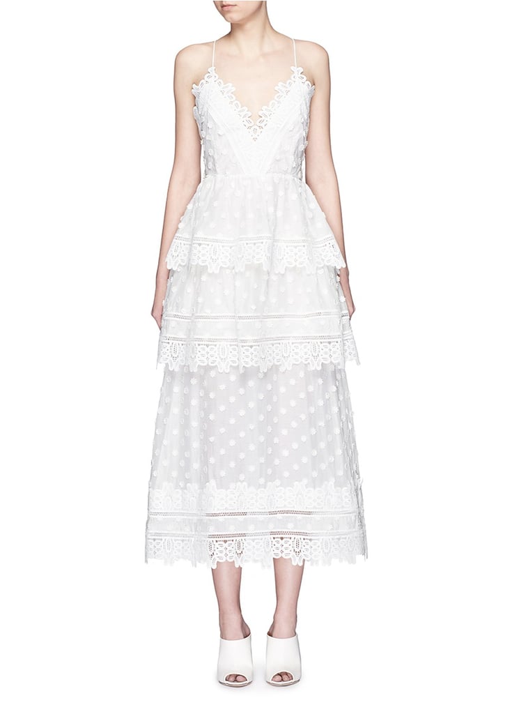 Self-Portrait Ivy Dress ($625)