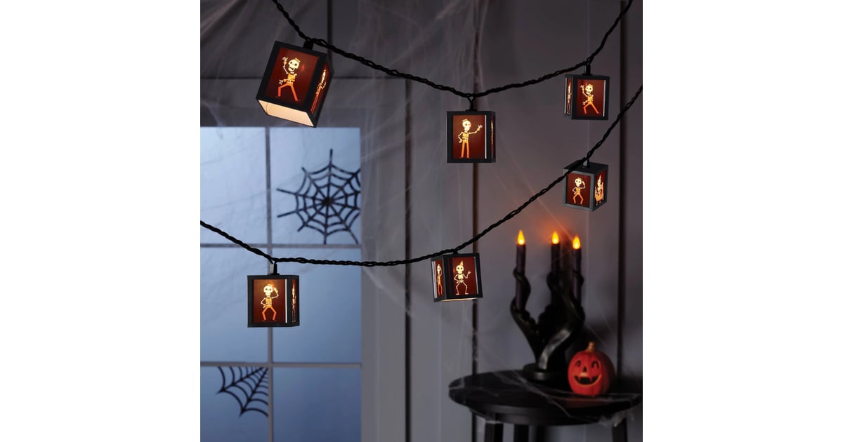 Halloween Plastic Skeleton Lanterns | Cheap Target Halloween ...