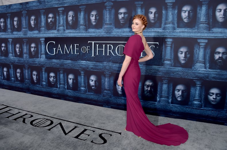 Sophie Turner at the Game of Thrones Season 6 Premiere in 2016