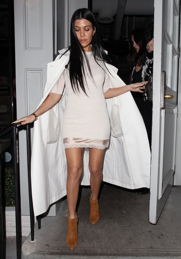 Kourtney Kardashian Out in LA February 2016