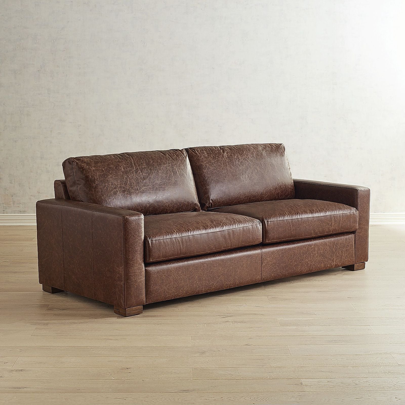Southern Sown Leather Sofa 3 000 Joanna Gaines S Furniture At Pier 1 Is Straight Out Of Your Design Dreams Popsugar Home Photo 10