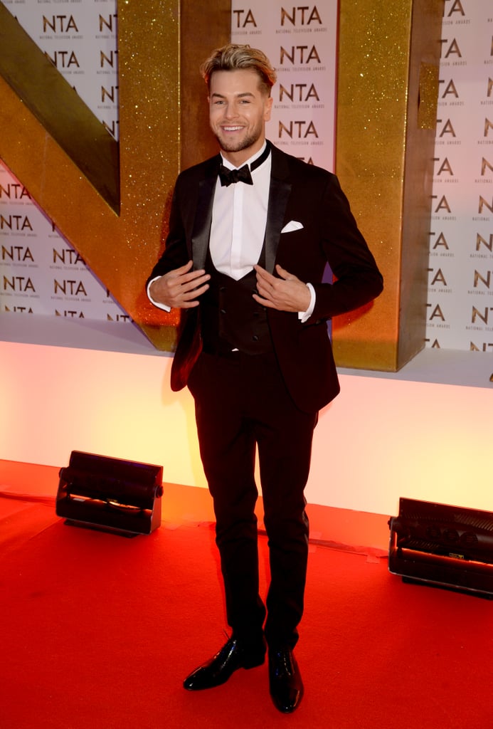 Chris Hughes at the National Television Awards 2020