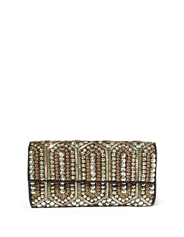Big Buddha Embellished Sequin Clutch ($75) | Best Holiday Clutches ...