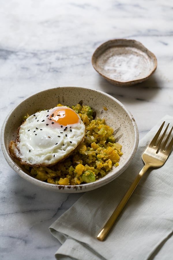 Ginger Fried Cauliflower Rice