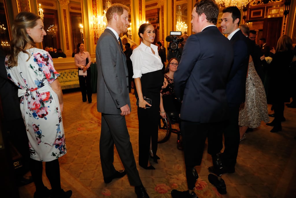 Prince Harry and Meghan Markle at Endeavour Awards Feb. 2019