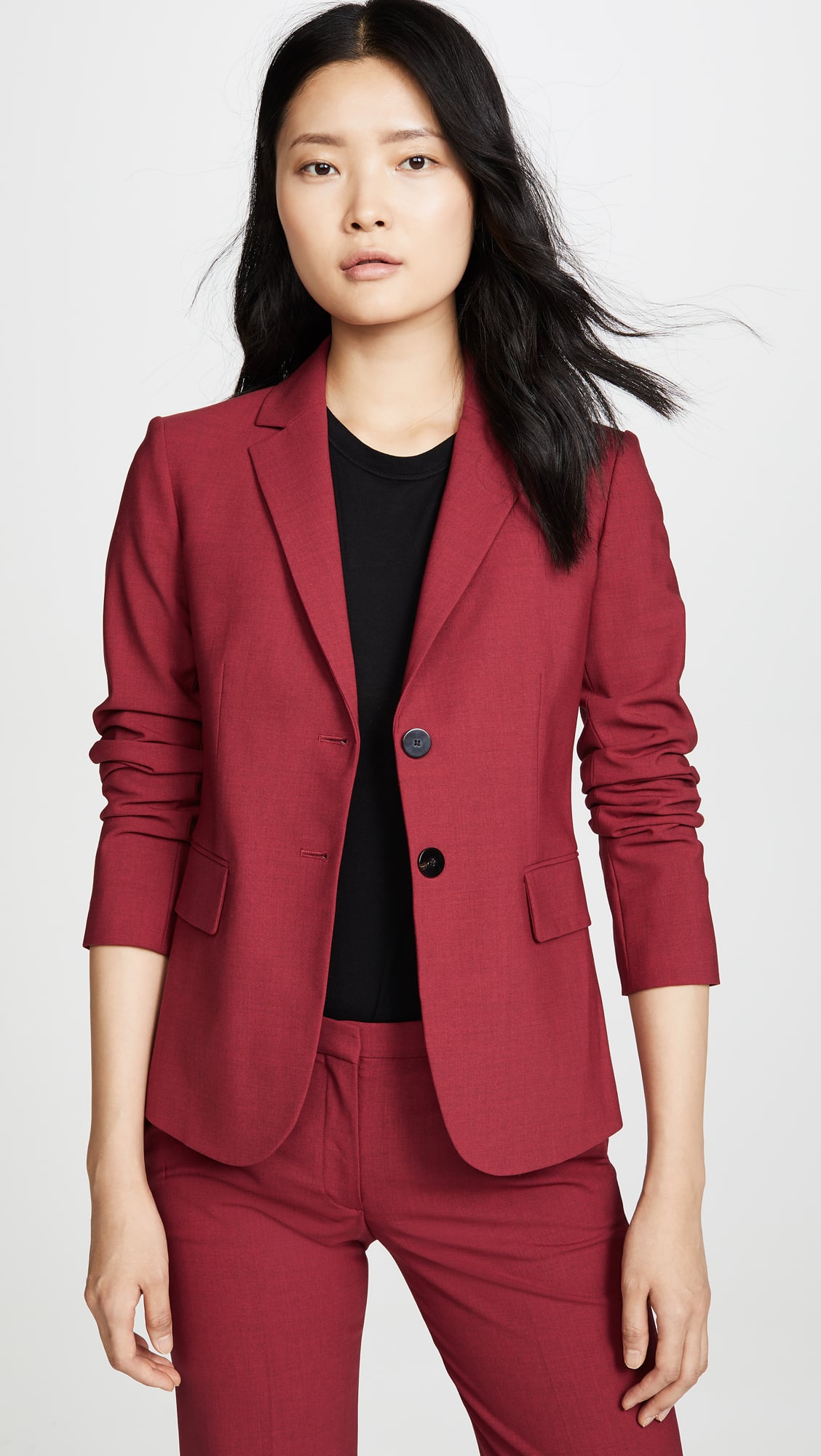 Theory shop red blazer
