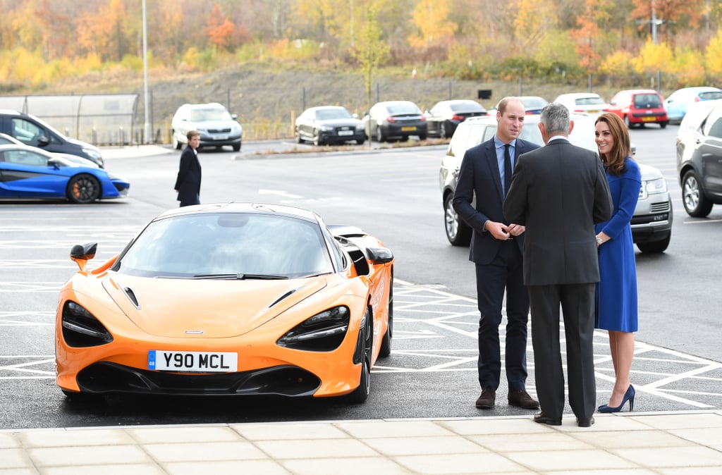 Prince William and Kate Middleton in South Yorkshire 2018
