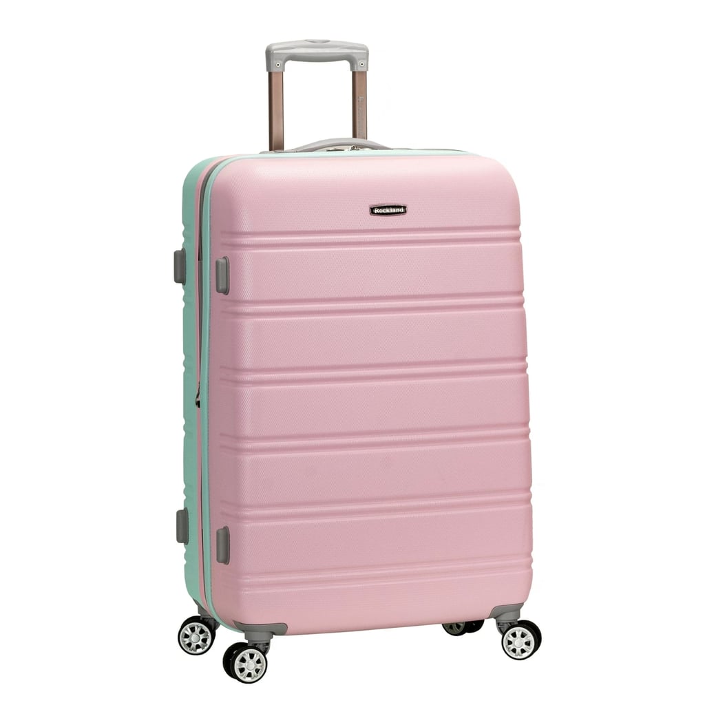 Rockland Melbourne 28Inch Expandable Hardside Spinner Suitcase in Mint