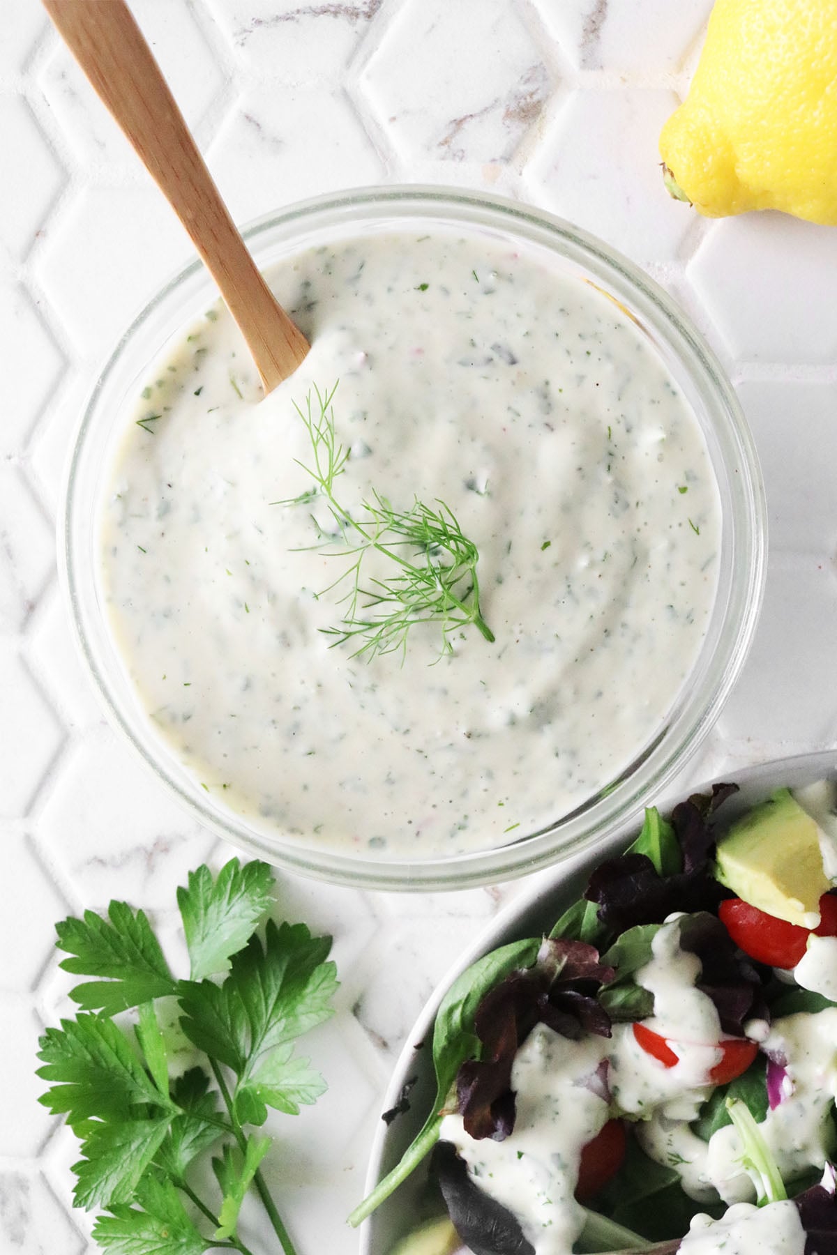 Sweetgreen green goddess ranch dressing