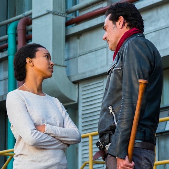 Negan Talking to Sasha in The Walking Dead Season 7 Finale