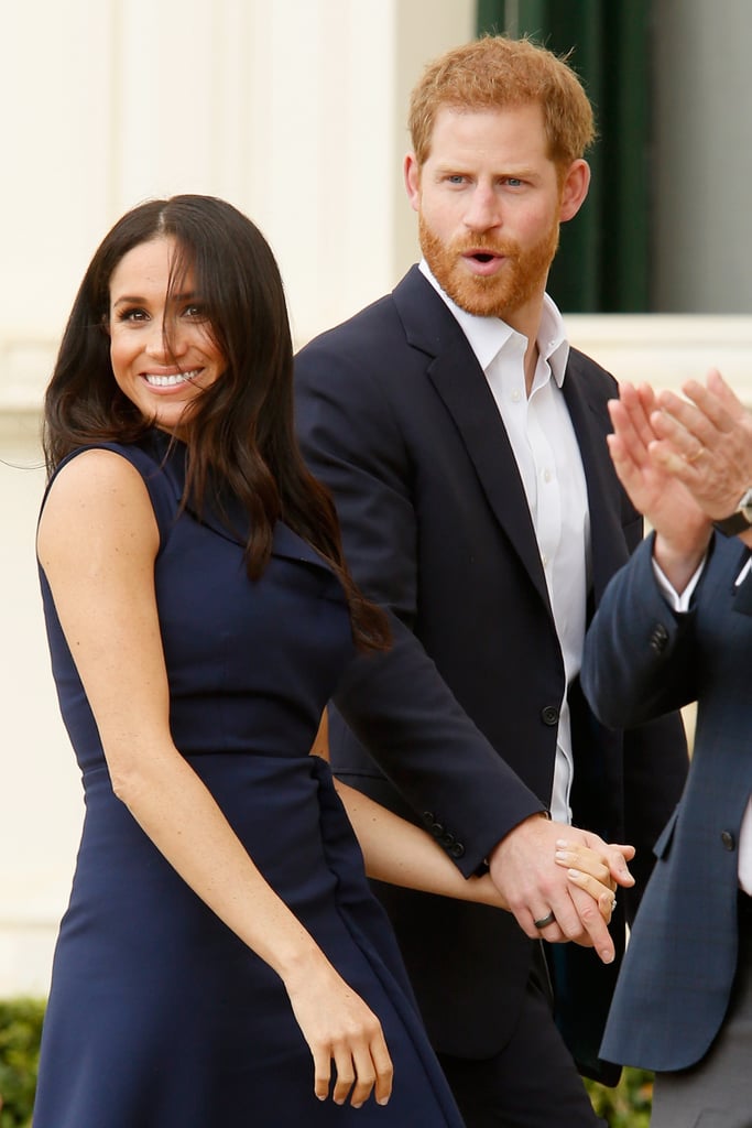 Prince Harry's Black Ring on Royal Tour in Australia 2018