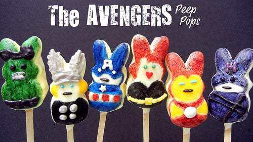 The Avengers Peep Pops