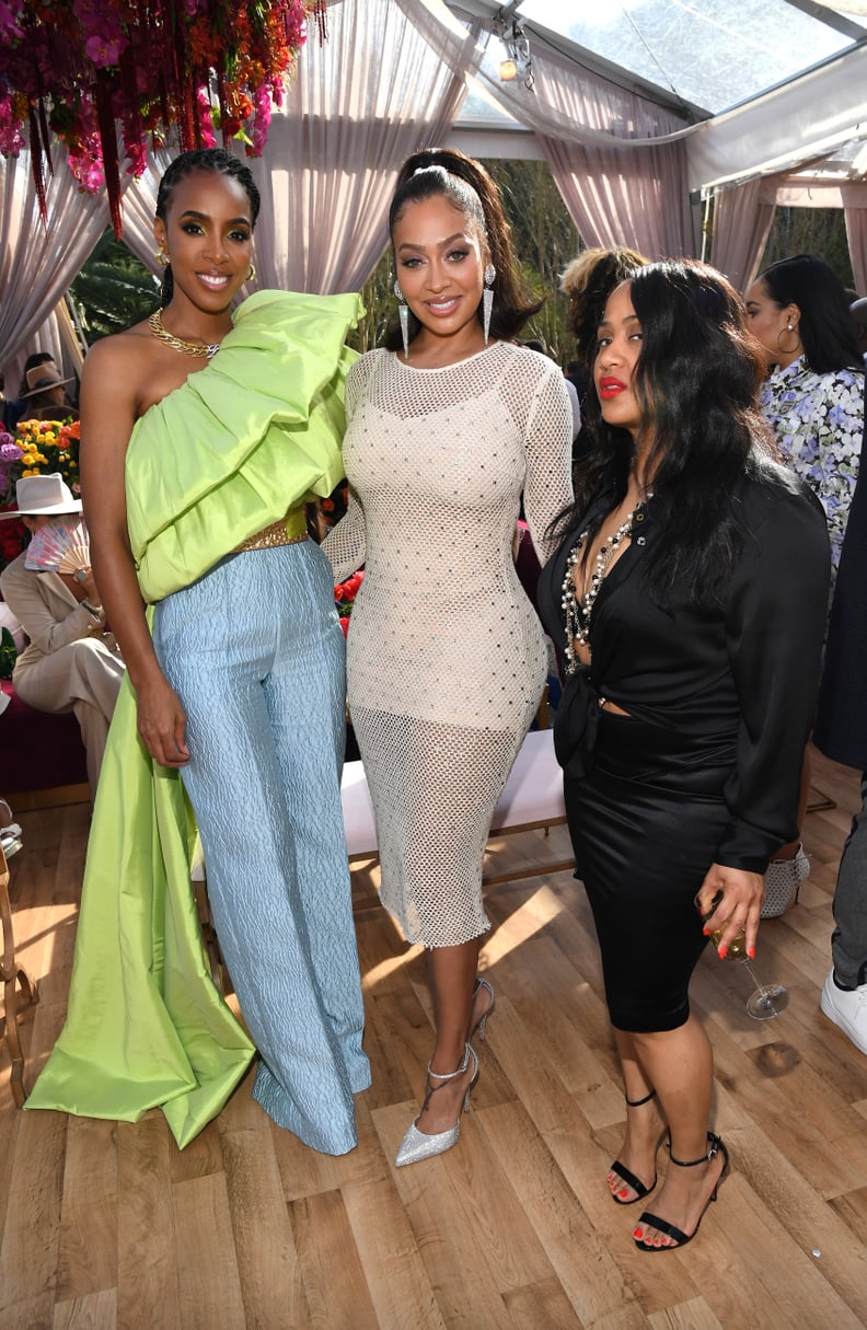 Kelly Rowland, La La Anthony, and Guest at the 2020 Roc Nation Brunch in LA