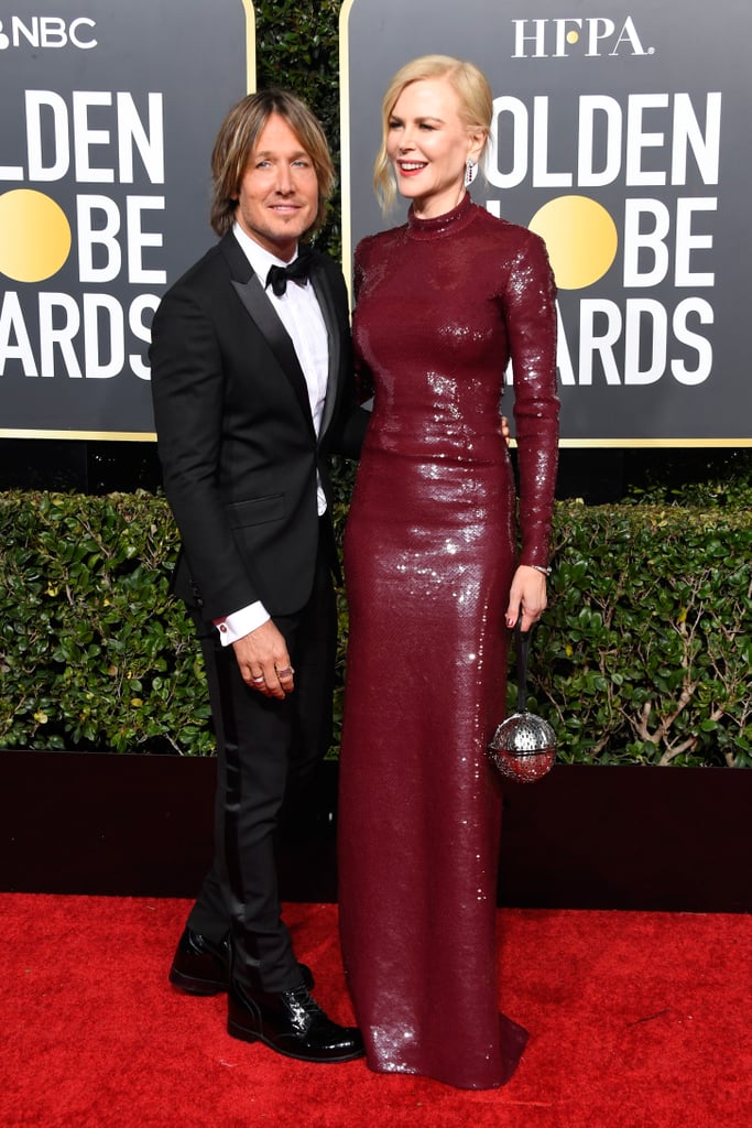 Nicole Kidman and Keith Urban at the 2019 Golden Globes