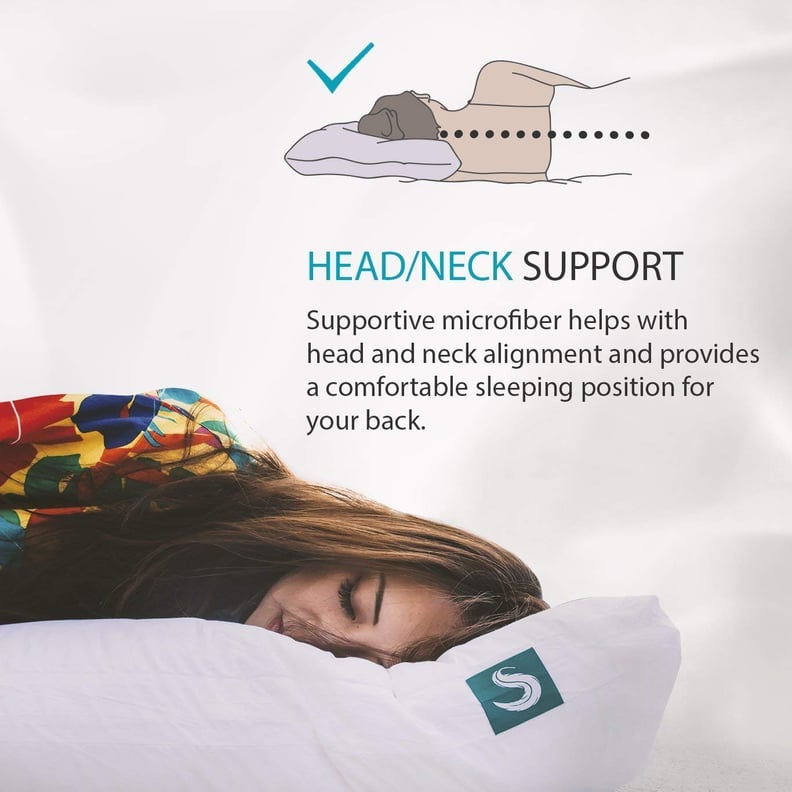 Sleepgram Adjustable Hypoallergenic Pillow