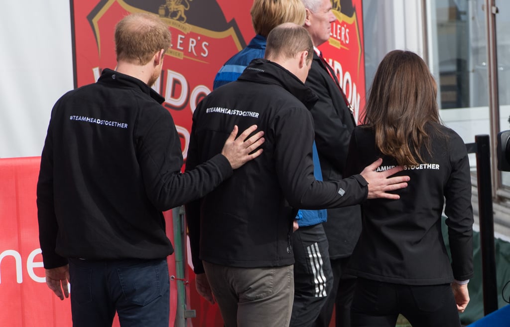 The British Royals at London Marathon April 2017