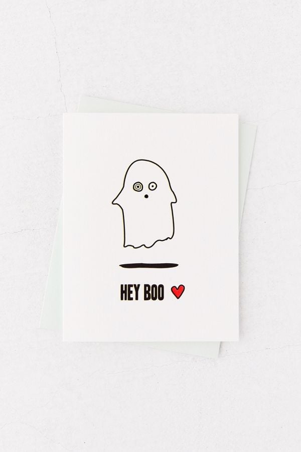 "Hey Boo" Card