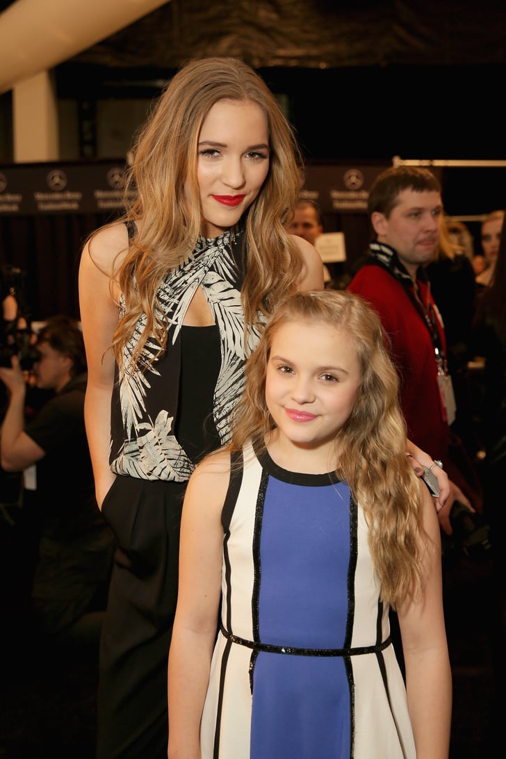 Singers and Nashville stars Lennon and Maisy Stella posed together at ...