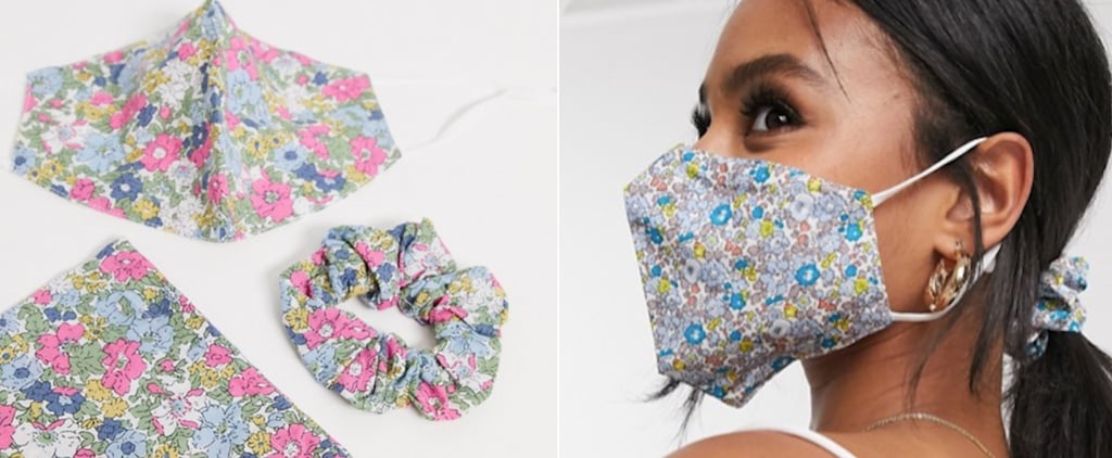 Reusable Face Mask and Scrunchie Set