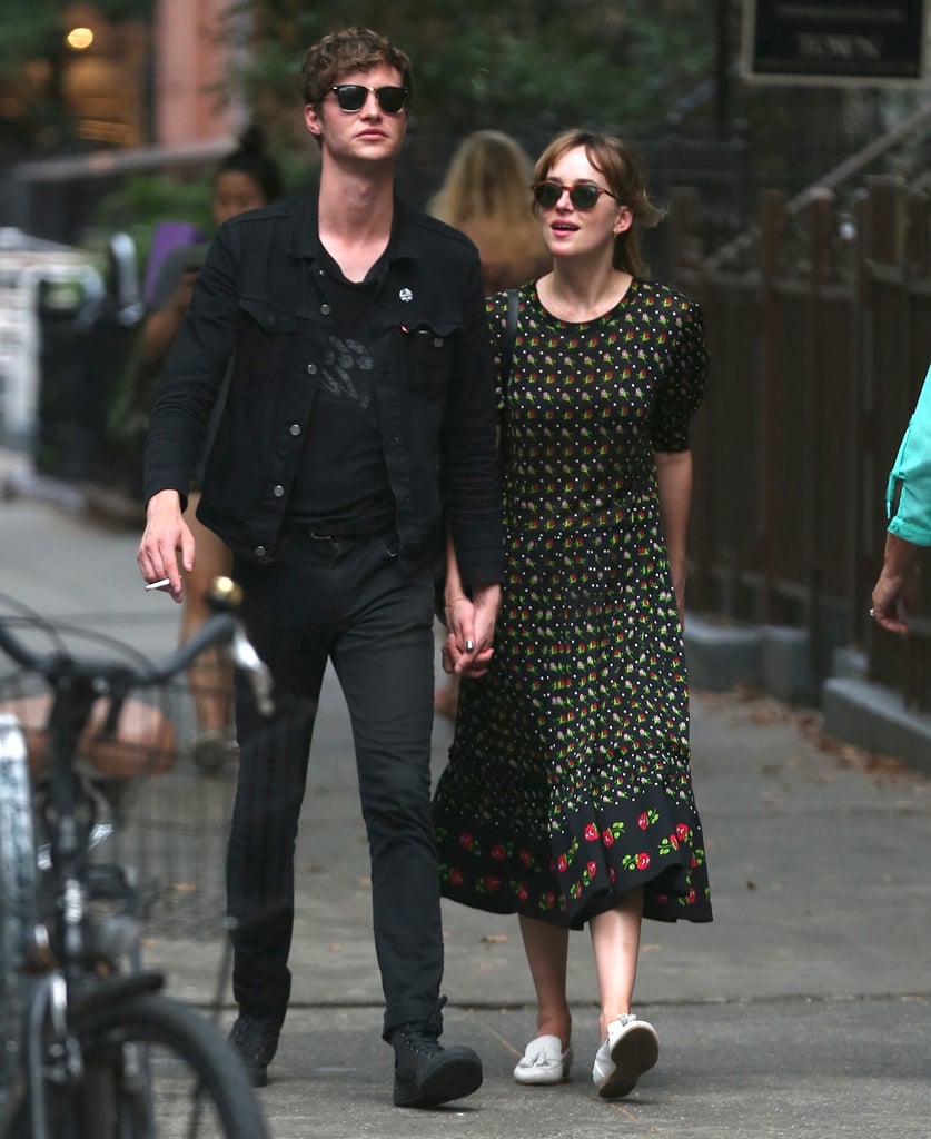 Dakota Johnson and Boyfriend Matthew Hitt in NYC POPSUGAR Celebrity