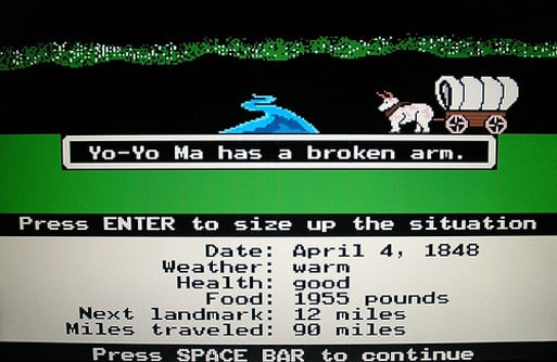. . . and someone else broke an arm.