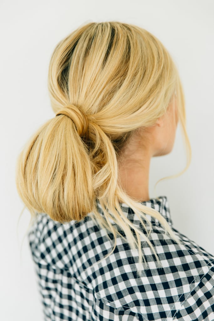 Easy Low Bun Tutorial  POPSUGAR Beauty