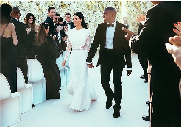 Kim Kardashian Had Glowing Skin at Her Wedding