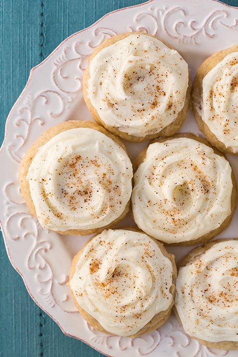 Eggnog Cookies