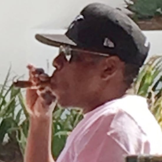 Jay Z Smoking Cigar in Miami After Lemonade Album