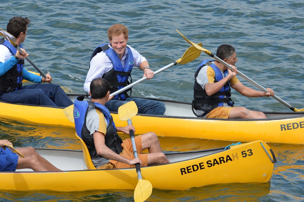 When He Had to Kayak in Jeans