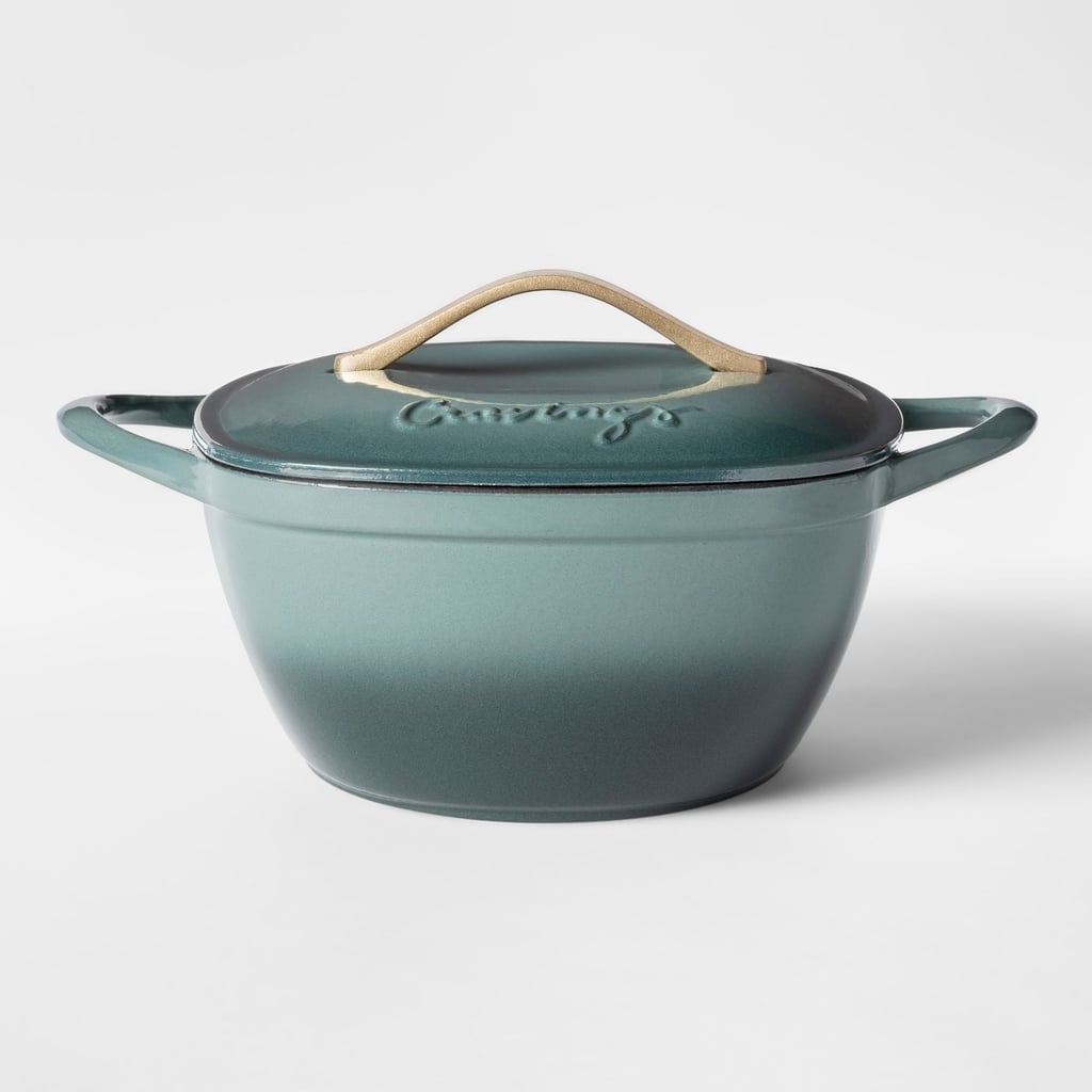 Cravings by Chrissy Teigen Cast-Iron Enameled Dutch Oven With Lid