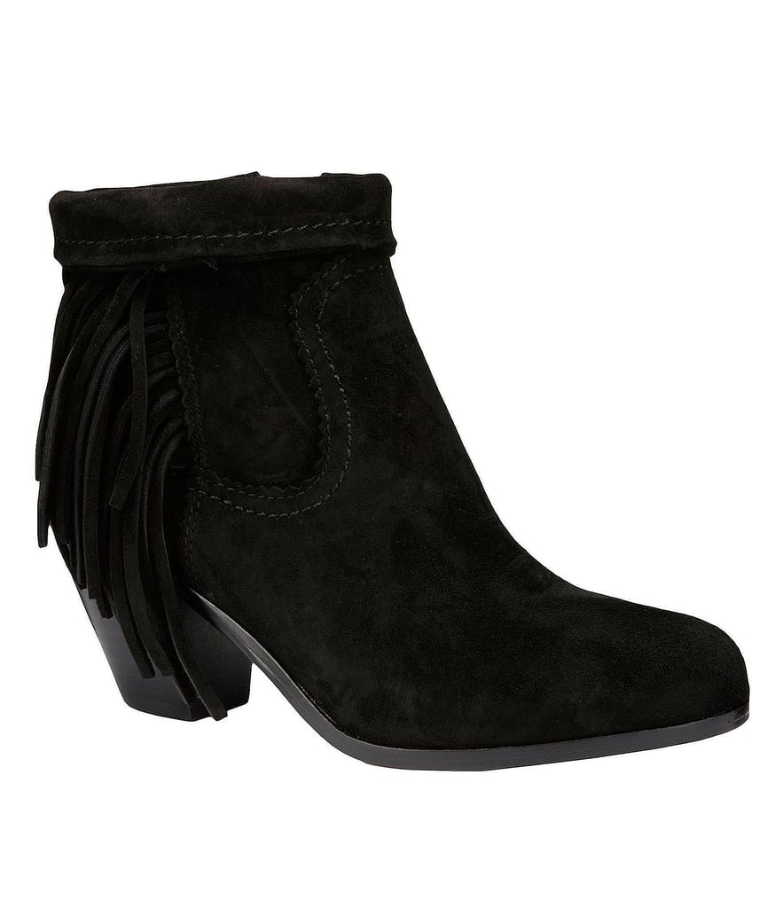 Sam Edelman Louie Fringe Booties  ($140)