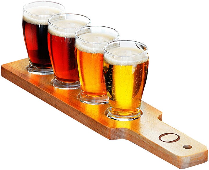 Accessories Cathy's Concepts Custom Beer Flight Sampler