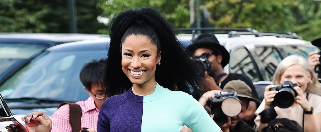 Nicki Minaj Teaches Models to Dance at Alexander Wang
