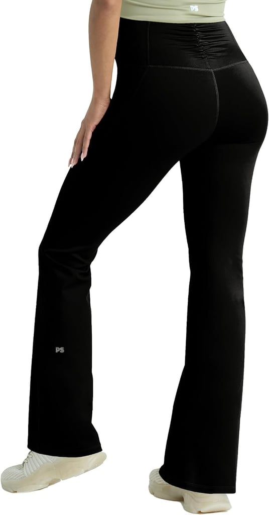 Popsugar Flare Leggings ($18, originally $25) 
If you follow PS Fit's YouTube workouts, you might have spotted our workout line. Here's a closer look at the flare leggings: they offer medium compression, a hidden front pocket, and a high-rise waistband, making them a comfortable choice for the gym or a long walk. They're on sale now and come in two colors.
