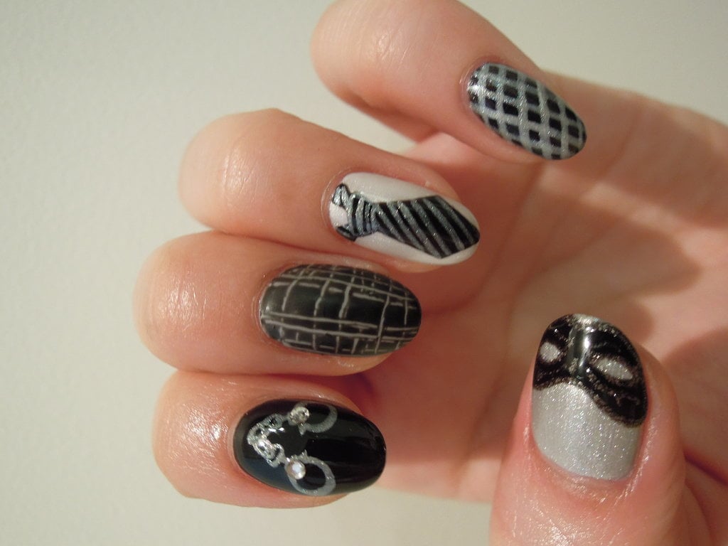 4. "Fifty Shades of Grey" Nail Art Inspiration - wide 1