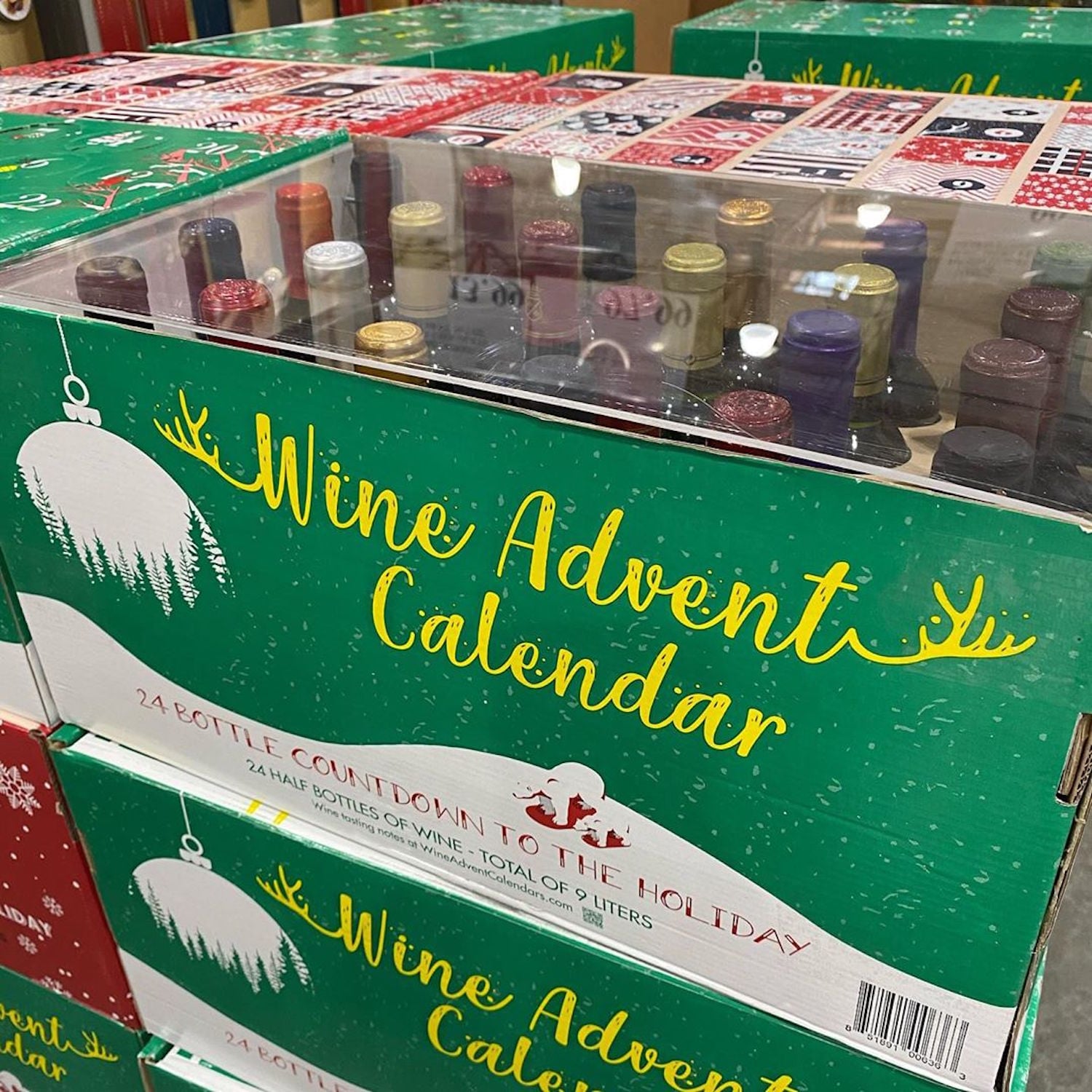 advent calendar from costco advancefiber in