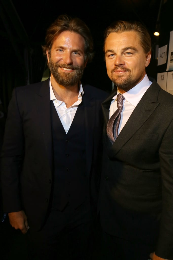 Leonardo DiCaprio and Bradley Cooper at Foundation Gala 2016