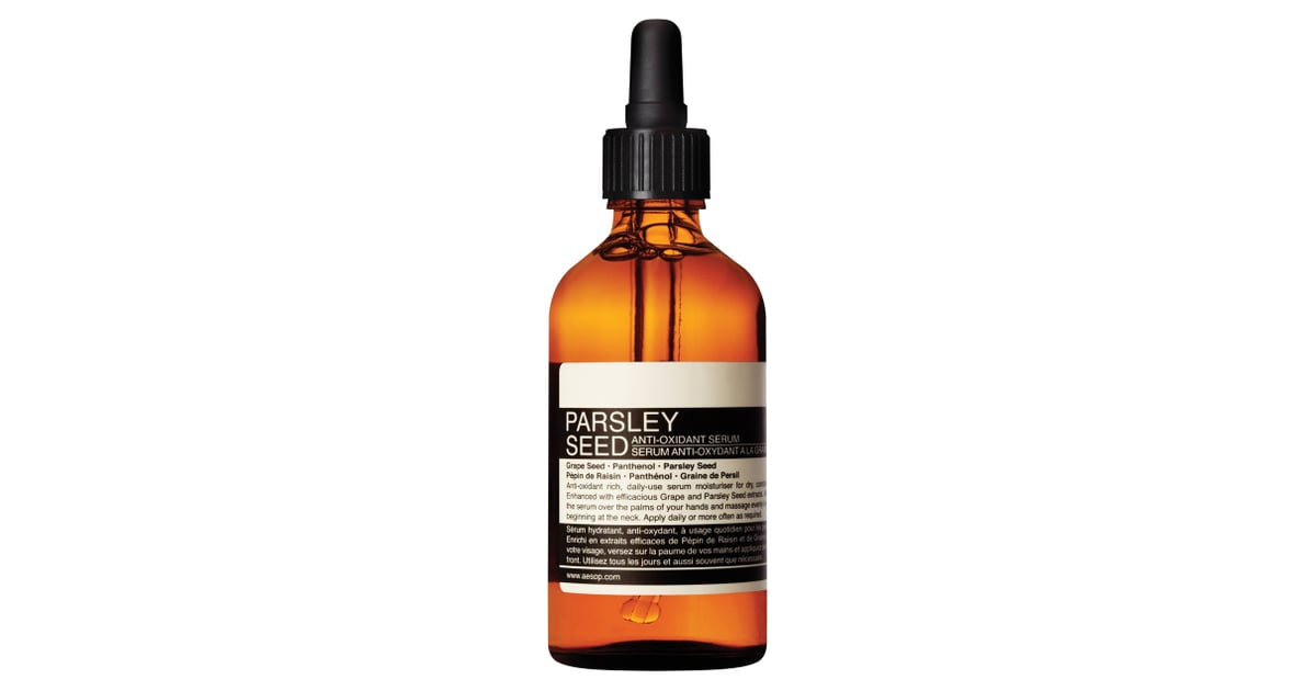 Aesop Parsley Seed Antioxidant Serum Best Vegan Skin Care POPSUGAR