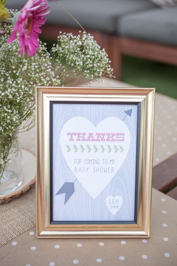 Fox-Themed Baby Shower