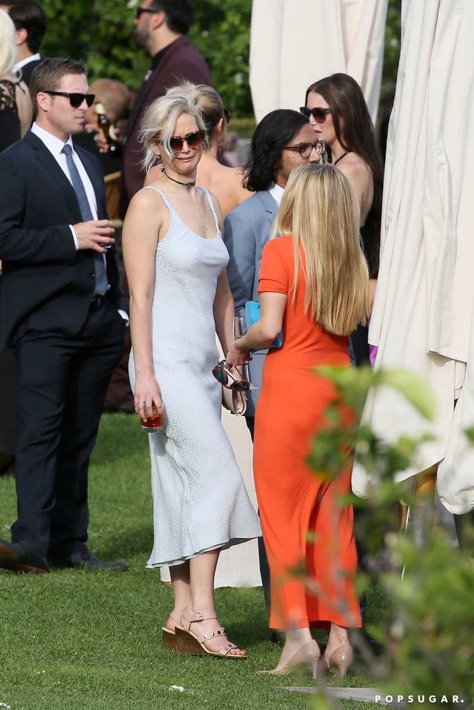 Jennifer Lawrence At Best Friend S Wedding May 2016 Popsugar Celebrity Photo 2