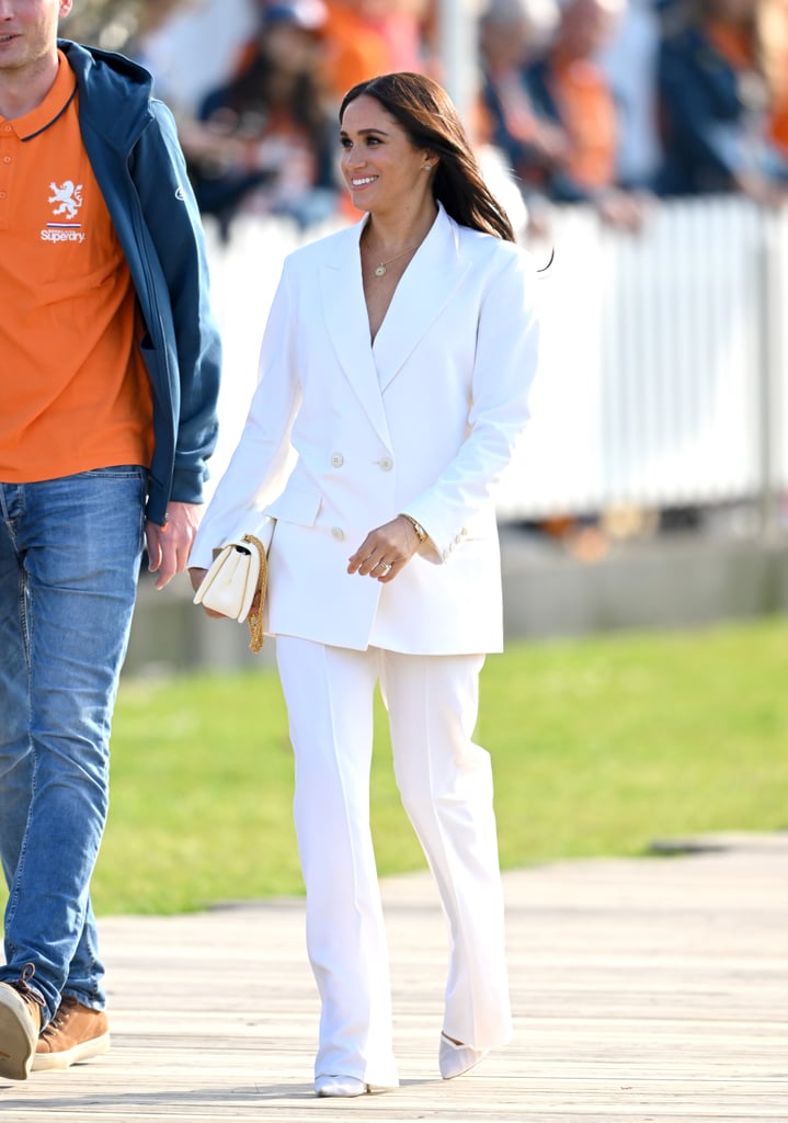 Meghan Markle's White Valentino Suit at Invictus Games 2022