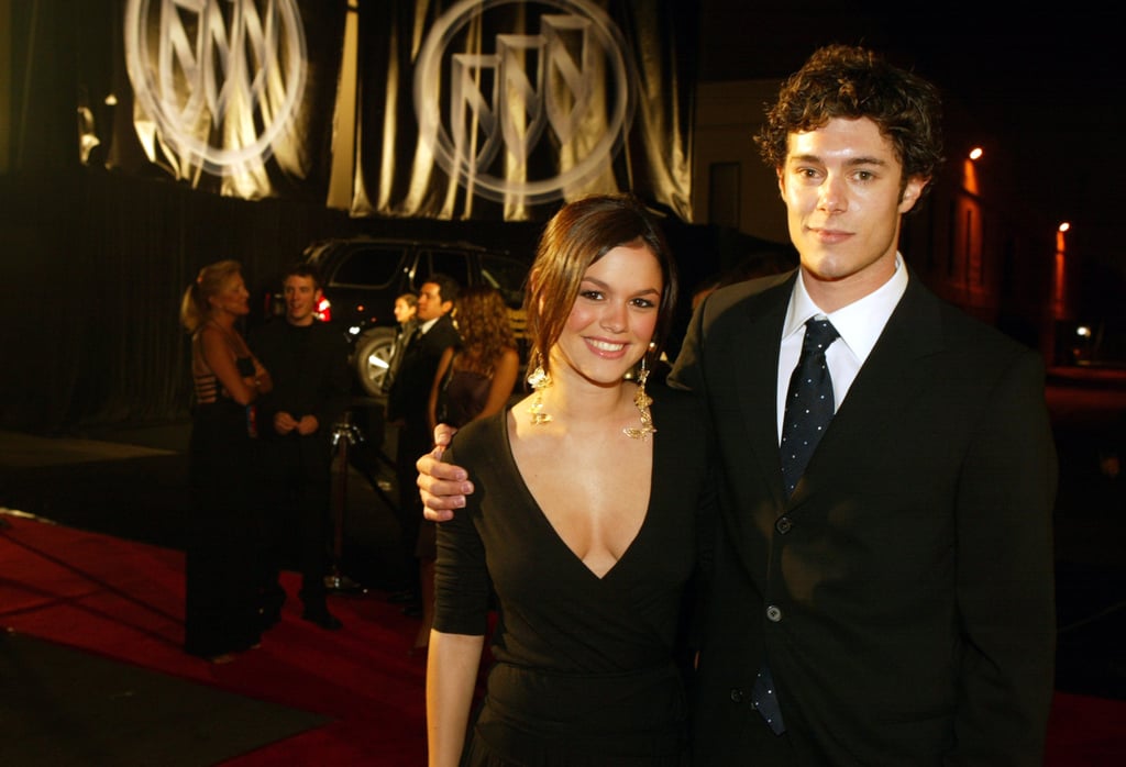 Adam Brody and Rachel Bilson at the 2003 Emmy Awards