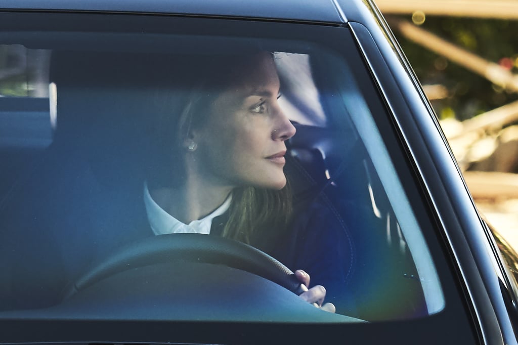 Queen Letizia Driving Princess Leonor to School Pictures