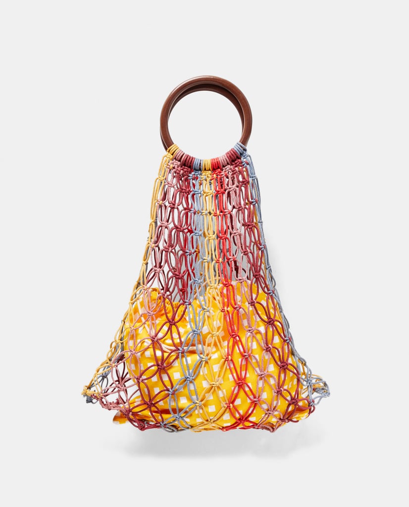 Zara Bag With Wooden Handles