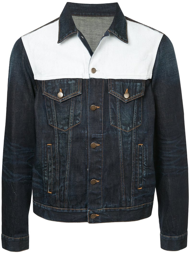 Ports V Colorblock Panel Denim Jacket