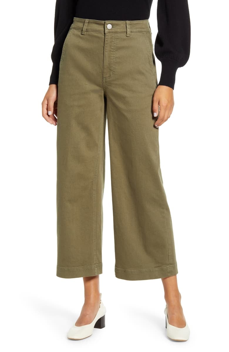 Everlane The Wide Leg Crop Pants